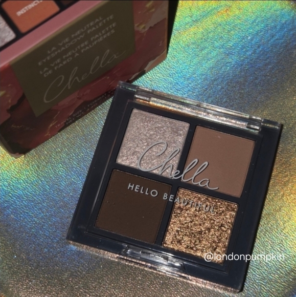 NWT Chella La Vie Neutral Eyeshadow Palette - Picture 1 of 10
